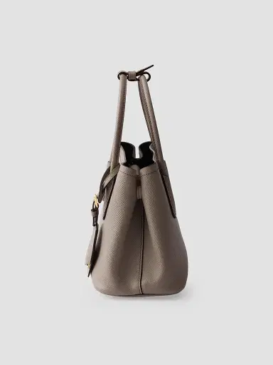 Prada Women's Small Double Saffiano Leather Bag | Thumbnail 6 Prada Women's Small Double Saffiano Leather Bag | Thumbnail 6