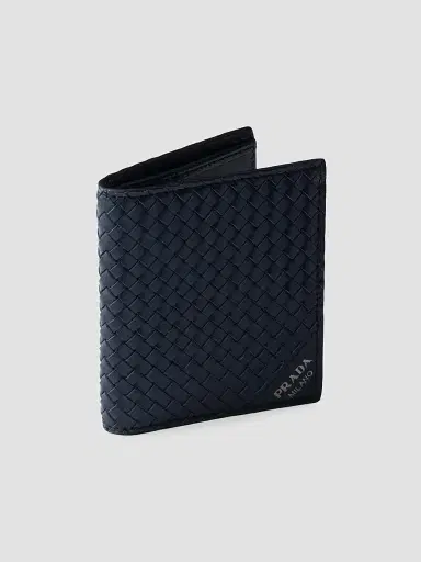 Prada Men's Leather Wallet | Thumbnail 4 Prada Men's Leather Wallet | Thumbnail 4