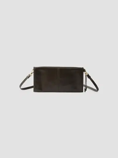 Prada Women's Leather Wallet with Shoulder Strap - Dark Green | Thumbnail 3 Prada Women's Leather Wallet with Shoulder Strap - Dark Green | Thumbnail 3