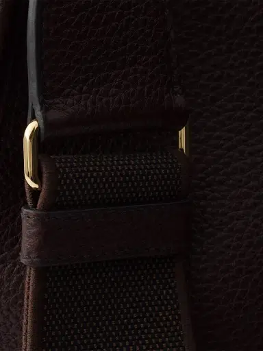 Prada Women's Leather Shoulder Bag - Dark Brown | Thumbnail 6 Prada Women's Leather Shoulder Bag - Dark Brown | Thumbnail 6