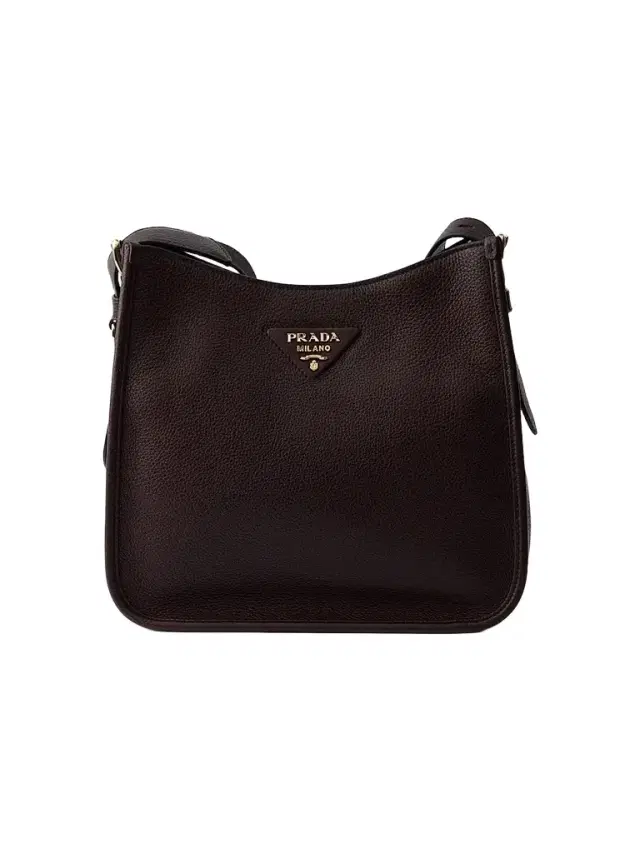 Women's Leather Shoulder Bag - Dark Brown Women's Leather Shoulder Bag - Dark Brown