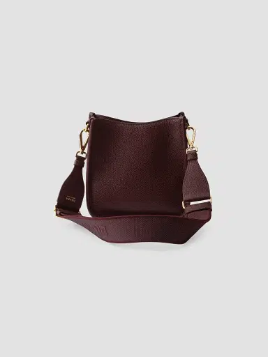 Prada Women's Mini Leather Shoulder Bag - Dark Red | Thumbnail 3 Prada Women's Mini Leather Shoulder Bag - Dark Red | Thumbnail 3