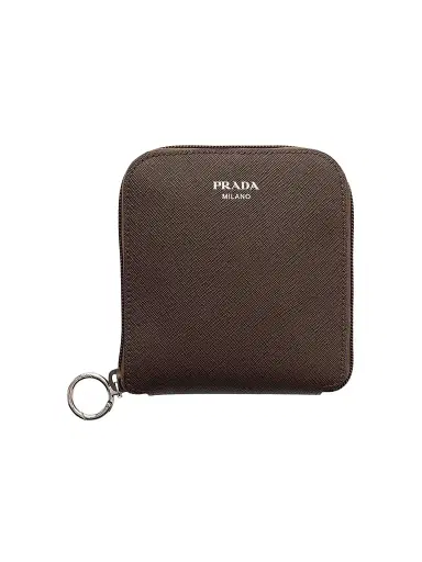 Prada Women's Saffiano Leather Pendant with Re-Nylon Tote Bag | Thumbnail 1 Prada Women's Saffiano Leather Pendant with Re-Nylon Tote Bag | Thumbnail 1