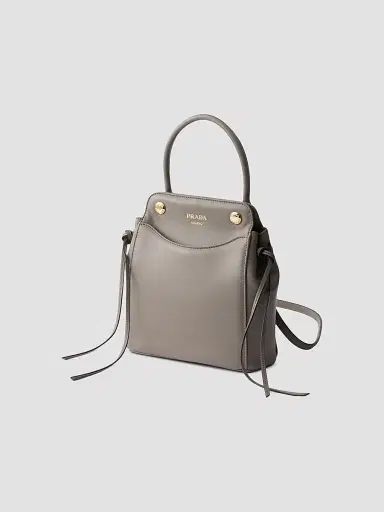 Prada Women's Carry Mini Leather Top Handle Bag | Thumbnail 2 Prada Women's Carry Mini Leather Top Handle Bag | Thumbnail 2