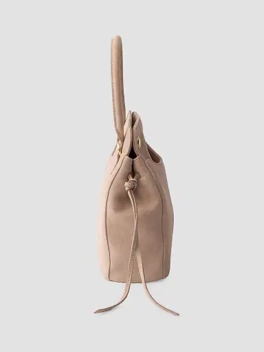 Prada Women's Carry Mini Suede Handbag | Thumbnail 2 Prada Women's Carry Mini Suede Handbag | Thumbnail 2