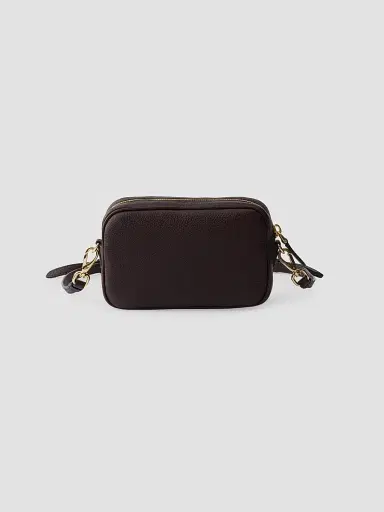Prada Women's Leather Mini Shoulder Bag - Brown | Thumbnail 3 Prada Women's Leather Mini Shoulder Bag - Brown | Thumbnail 3