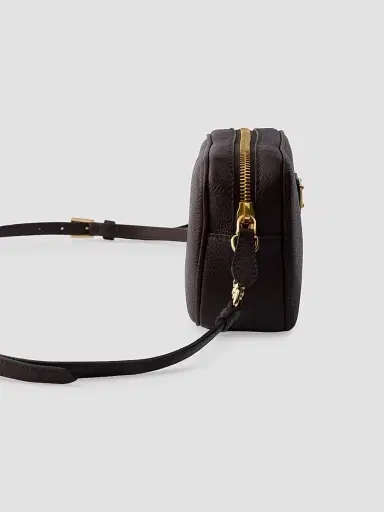 Prada Women's Leather Mini Shoulder Bag - Brown | Thumbnail 5 Prada Women's Leather Mini Shoulder Bag - Brown | Thumbnail 5