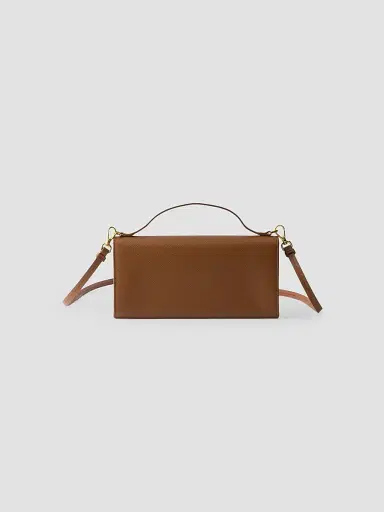 Prada Women's Saffiano Leather Wallet with Shoulder Strap - Brown Gold | Thumbnail 3 Prada Women's Saffiano Leather Wallet with Shoulder Strap - Brown Gold | Thumbnail 3