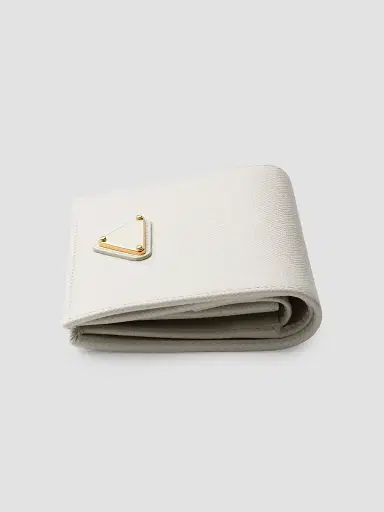 Prada Women's Saffiano Leather Wallet - Beige Khaki | Thumbnail 4 Prada Women's Saffiano Leather Wallet - Beige Khaki | Thumbnail 4