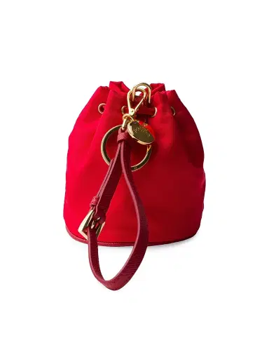 Prada Women's Re-Edition 1978 Re-Nylon Mini Pouch - Red | Thumbnail 2 Prada Women's Re-Edition 1978 Re-Nylon Mini Pouch - Red | Thumbnail 2