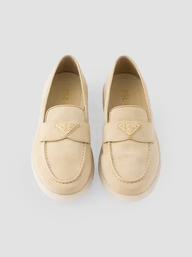 Prada Women's Suede Loafers | Thumbnail 2 Prada Women's Suede Loafers | Thumbnail 2