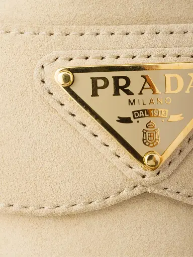 Prada Women's Suede Loafers | Thumbnail 5 Prada Women's Suede Loafers | Thumbnail 5