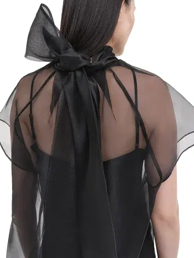 Simkhai Women's Feyre Bow-Neck Top | Thumbnail 6 Simkhai Women's Feyre Bow-Neck Top | Thumbnail 6