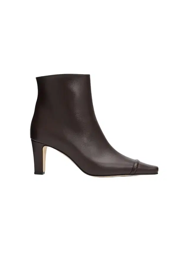 Women's Vivecal Leather Ankle Boots - Dark Brown Women's Vivecal Leather Ankle Boots - Dark Brown