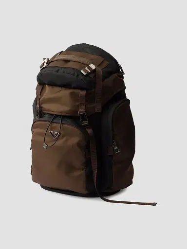 Prada Men's Re-Nylon Backpack - Black | Thumbnail 4 Prada Men's Re-Nylon Backpack - Black | Thumbnail 4