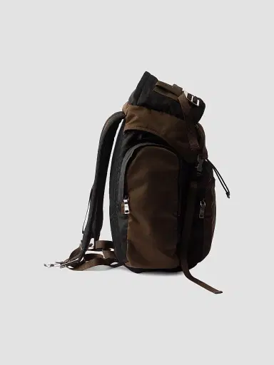 Prada Men's Re-Nylon Backpack - Black | Thumbnail 5 Prada Men's Re-Nylon Backpack - Black | Thumbnail 5
