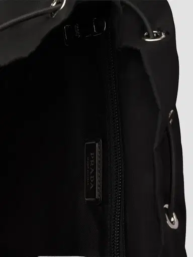Prada Men's Re-Nylon Backpack - Black | Thumbnail 6 Prada Men's Re-Nylon Backpack - Black | Thumbnail 6