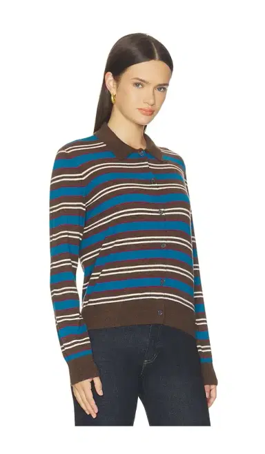 PISTOLA Lyvia Long Sleeve Merino Polo Cardigan | Thumbnail 2 PISTOLA Lyvia Long Sleeve Merino Polo Cardigan | Thumbnail 2