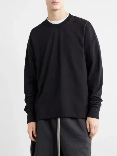 DRKSHDW by Rick Owens Cotton-Jersey Sweatshirt - Men | Thumbnail 3 DRKSHDW by Rick Owens Cotton-Jersey Sweatshirt - Men | Thumbnail 3