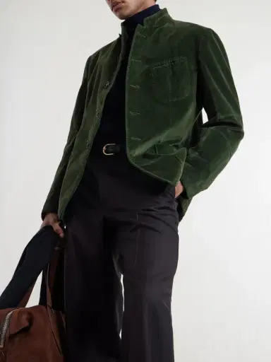 Massimo Alba Gstaad Panelled Cotton-Velvet Jacket - Men | Thumbnail 5 Massimo Alba Gstaad Panelled Cotton-Velvet Jacket - Men | Thumbnail 5