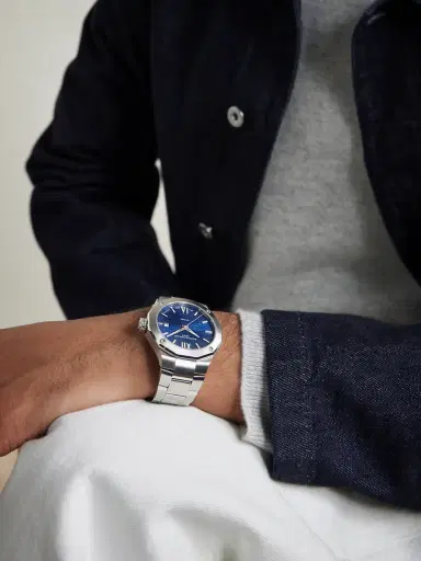 Baume & Mercier Riviera Automatic Stainless Steel Watch, Ref. M0A10620 - Men | Thumbnail 2 Baume & Mercier Riviera Automatic Stainless Steel Watch, Ref. M0A10620 - Men | Thumbnail 2
