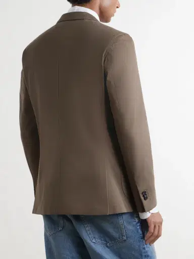 Slowear Stretch-Cotton Gabardine Suit Jacket - Men | Thumbnail 4 Slowear Stretch-Cotton Gabardine Suit Jacket - Men | Thumbnail 4