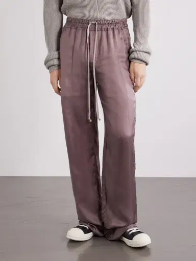 Rick Owens Dietrich Straight-Leg Shell Drawstring Trousers - Men | Thumbnail 3 Rick Owens Dietrich Straight-Leg Shell Drawstring Trousers - Men | Thumbnail 3
