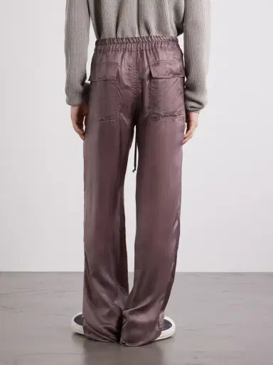 Rick Owens Dietrich Straight-Leg Shell Drawstring Trousers - Men | Thumbnail 4 Rick Owens Dietrich Straight-Leg Shell Drawstring Trousers - Men | Thumbnail 4