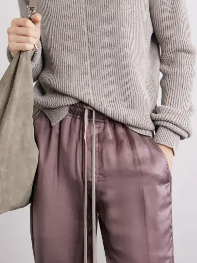 Rick Owens Dietrich Straight-Leg Shell Drawstring Trousers - Men | Thumbnail 5 Rick Owens Dietrich Straight-Leg Shell Drawstring Trousers - Men | Thumbnail 5