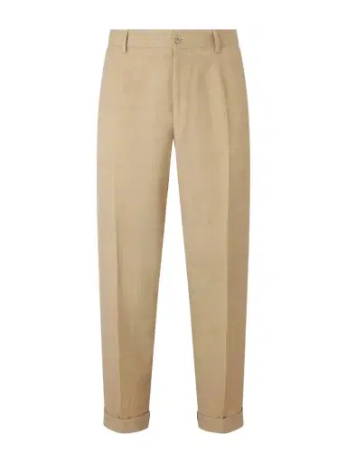 Dolce & Gabbana Tapered Linen Trousers - Men | Thumbnail 1 Dolce & Gabbana Tapered Linen Trousers - Men | Thumbnail 1