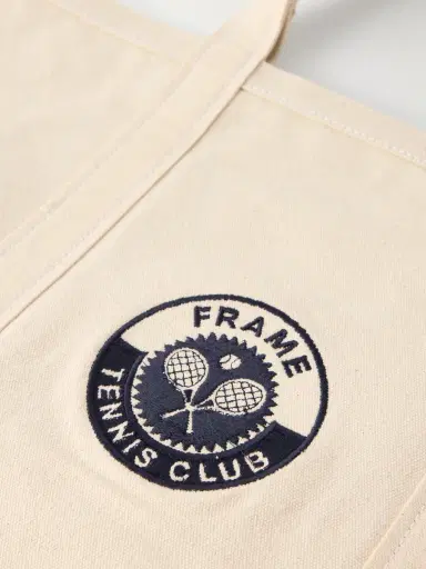 Frame Logo-Appliquéd Cotton-Canvas Tennis Tote Bag - Men | Thumbnail 6 Frame Logo-Appliquéd Cotton-Canvas Tennis Tote Bag - Men | Thumbnail 6
