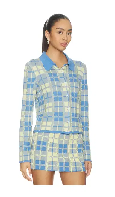 Guest In Residence Fringe Plaid Elle Shirt | Thumbnail 2 Guest In Residence Fringe Plaid Elle Shirt | Thumbnail 2