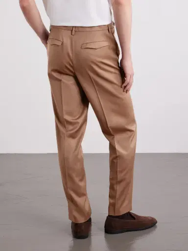 Barena Straight-Leg Pleated Virgin Wool Suit Trousers - Men | Thumbnail 4 Barena Straight-Leg Pleated Virgin Wool Suit Trousers - Men | Thumbnail 4