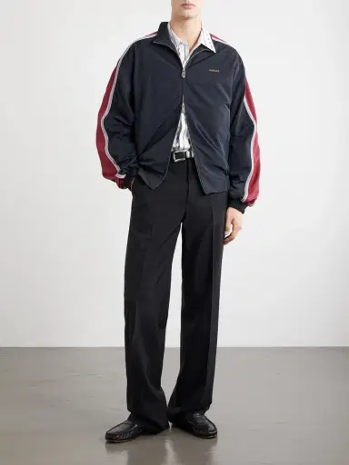 Versace Logo-Embroidered Shell Jacket - Men | Thumbnail 2 Versace Logo-Embroidered Shell Jacket - Men | Thumbnail 2