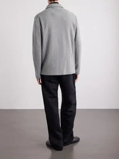 Barena Cotton-Blend Felt Overshirt - Men | Thumbnail 4 Barena Cotton-Blend Felt Overshirt - Men | Thumbnail 4