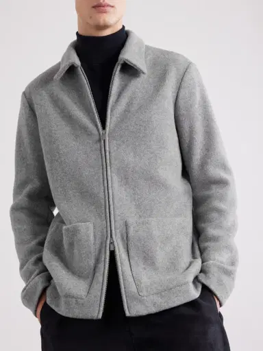 Barena Cotton-Blend Felt Overshirt - Men | Thumbnail 5 Barena Cotton-Blend Felt Overshirt - Men | Thumbnail 5