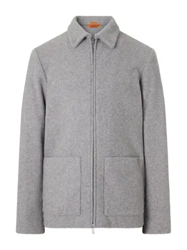 Barena Cotton-Blend Felt Overshirt - Men | Thumbnail 1 Barena Cotton-Blend Felt Overshirt - Men | Thumbnail 1