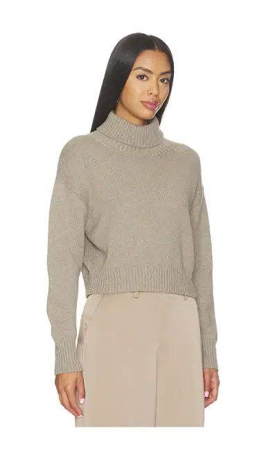 ENZA COSTA Cotton Cashmere Funnelneck Sweater | Thumbnail 2 ENZA COSTA Cotton Cashmere Funnelneck Sweater | Thumbnail 2