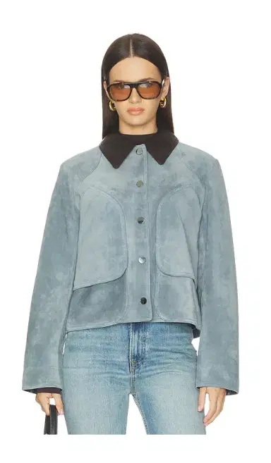Veronica Beard Walters Cropped Barn Jacket | Thumbnail 2 Veronica Beard Walters Cropped Barn Jacket | Thumbnail 2