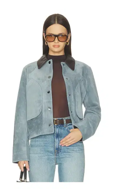 Veronica Beard Walters Cropped Barn Jacket | Thumbnail 1 Veronica Beard Walters Cropped Barn Jacket | Thumbnail 1