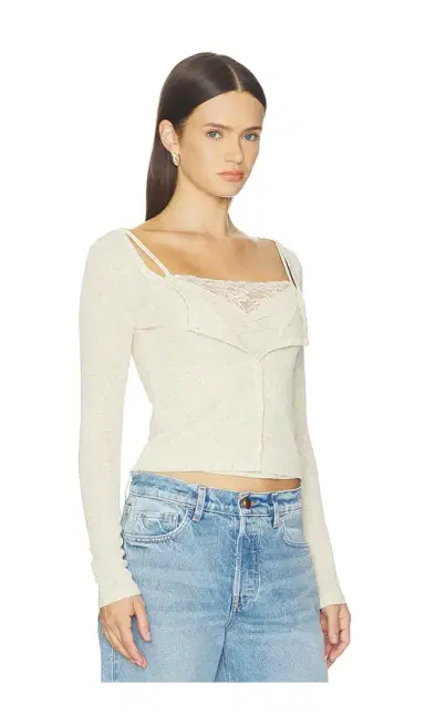 LIONESS Babydoll Long Sleeve Top | Thumbnail 2 LIONESS Babydoll Long Sleeve Top | Thumbnail 2