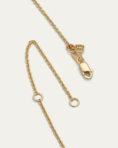 Sydney Evan 14k Yellow Gold Evil Eye Petals Charm Necklace | Thumbnail 4 Sydney Evan 14k Yellow Gold Evil Eye Petals Charm Necklace | Thumbnail 4