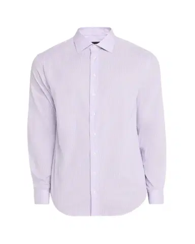Giorgio Armani Men's Micro-Stripe Dress Shirt | Thumbnail 1 Giorgio Armani Men's Micro-Stripe Dress Shirt | Thumbnail 1