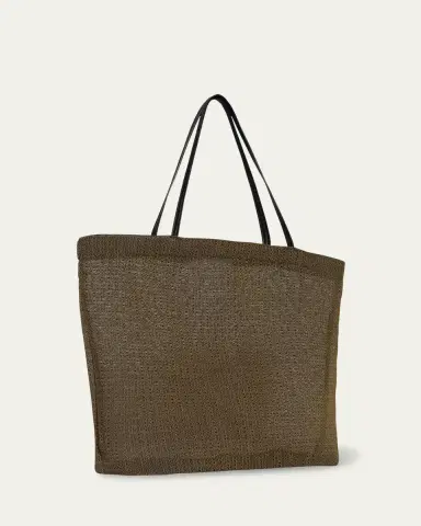 THE ROW Barn Tote Bag in Vivid Mesh | Thumbnail 4 THE ROW Barn Tote Bag in Vivid Mesh | Thumbnail 4