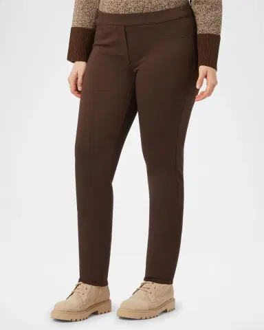 Marina Rinaldi Plus Size Sublime Skinny Twill Jersey Trousers | Thumbnail 2 Marina Rinaldi Plus Size Sublime Skinny Twill Jersey Trousers | Thumbnail 2