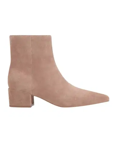Marc Fisher LTD Leonna Leather Block-Heel Ankle Booties | Thumbnail 1 Marc Fisher LTD Leonna Leather Block-Heel Ankle Booties | Thumbnail 1