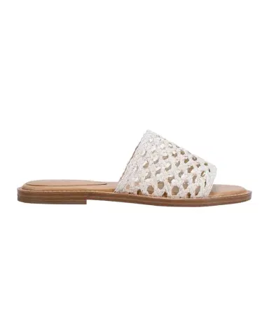 Marc Fisher LTD Glynne Woven Flat Slide Sandals | Thumbnail 1 Marc Fisher LTD Glynne Woven Flat Slide Sandals | Thumbnail 1