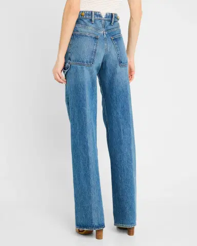 Ulla Johnson The Asher Carpenter Jeans | Thumbnail 3 Ulla Johnson The Asher Carpenter Jeans | Thumbnail 3
