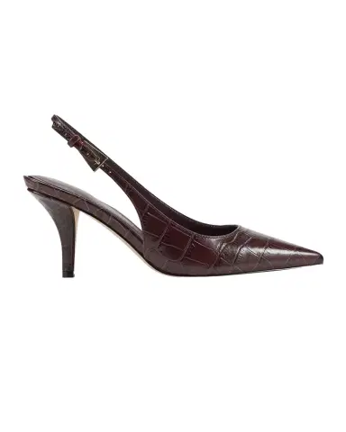 Marc Fisher LTD Dorie Croc-Embossed Leather Slingback Pumps | Thumbnail 1 Marc Fisher LTD Dorie Croc-Embossed Leather Slingback Pumps | Thumbnail 1