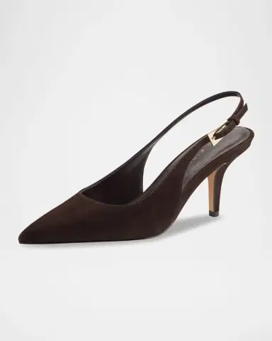 Marc Fisher LTD Dorie Suede Slingback Pumps | Thumbnail 3 Marc Fisher LTD Dorie Suede Slingback Pumps | Thumbnail 3